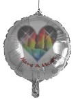 Have a heart mylar baloon