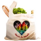 Have a heart shopping bag